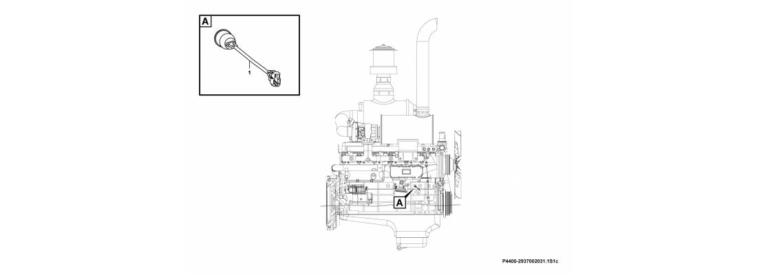 Электрическая система двигателя SDLG LG933 (LG933L)