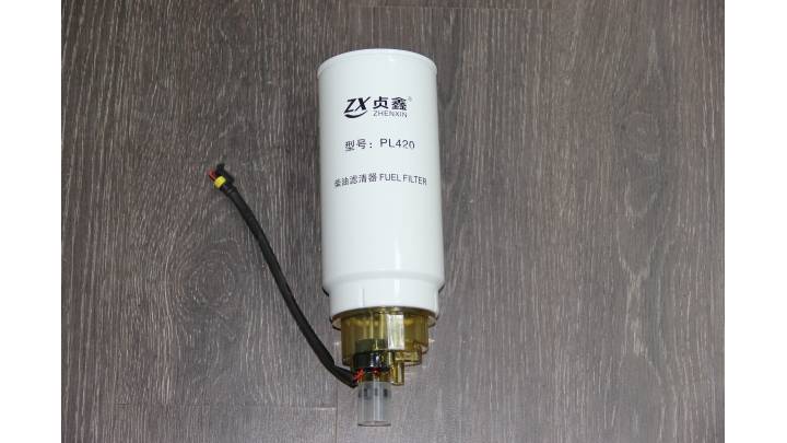Фильтр топливный грубой очистки с подогревом (двигатель Weichai WD615/WD10/WP10, Deutz) SDLG LG953, LG956L, 956FH
